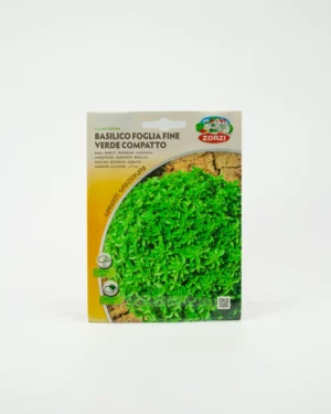 Basilico foglia fine verde compatto